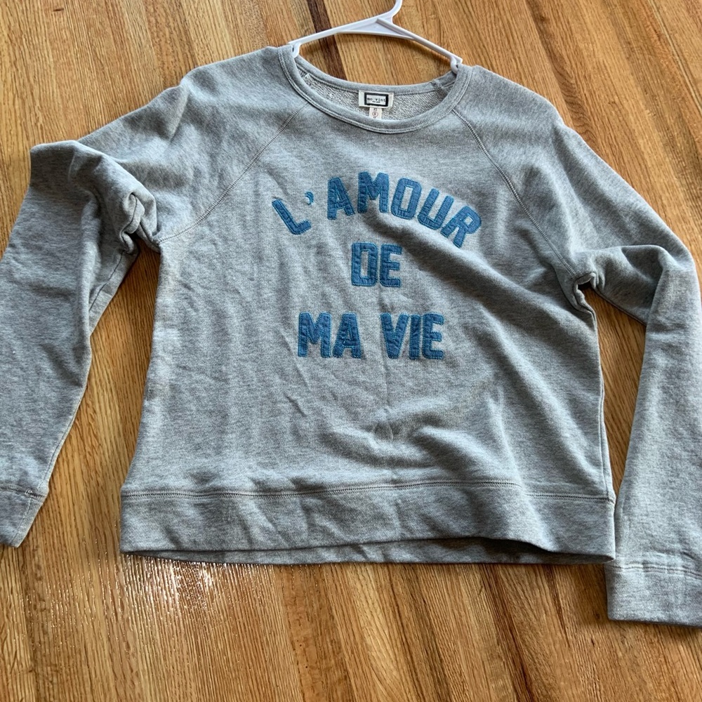 Mo:vint gray sweater